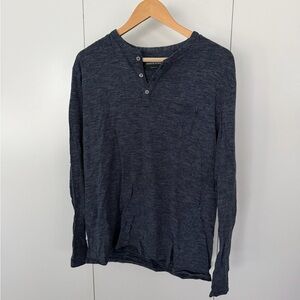 Rodd & Gunn Navy Long Sleeve Henley